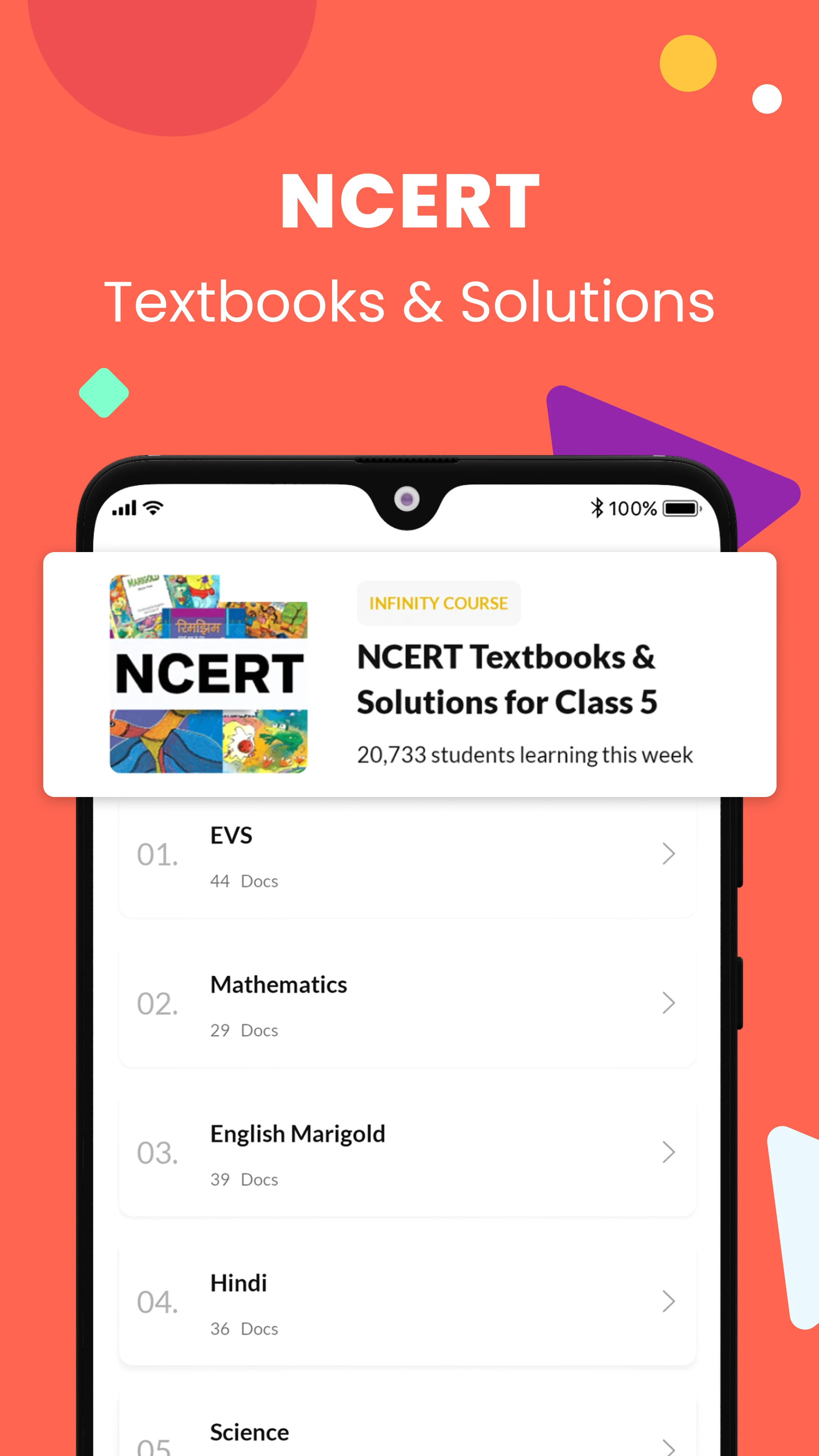 Class 5 CBSE All Subjects App screenshot